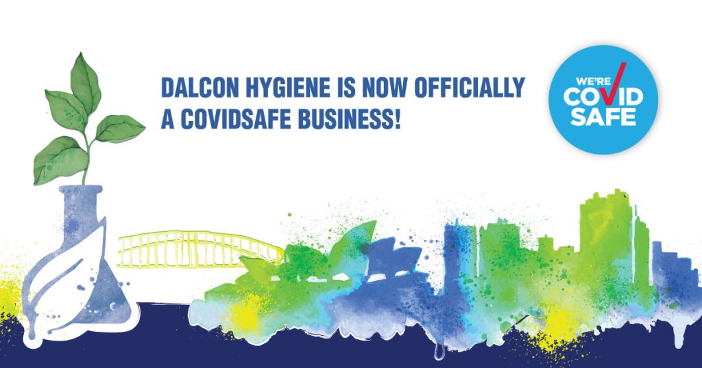 banner Dalcon Hygiene is now officially a COVIDSafe Business!