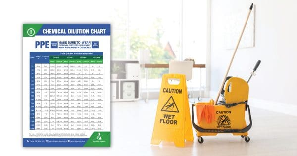 Chemical Dilution Chart Dalcon Hygiene